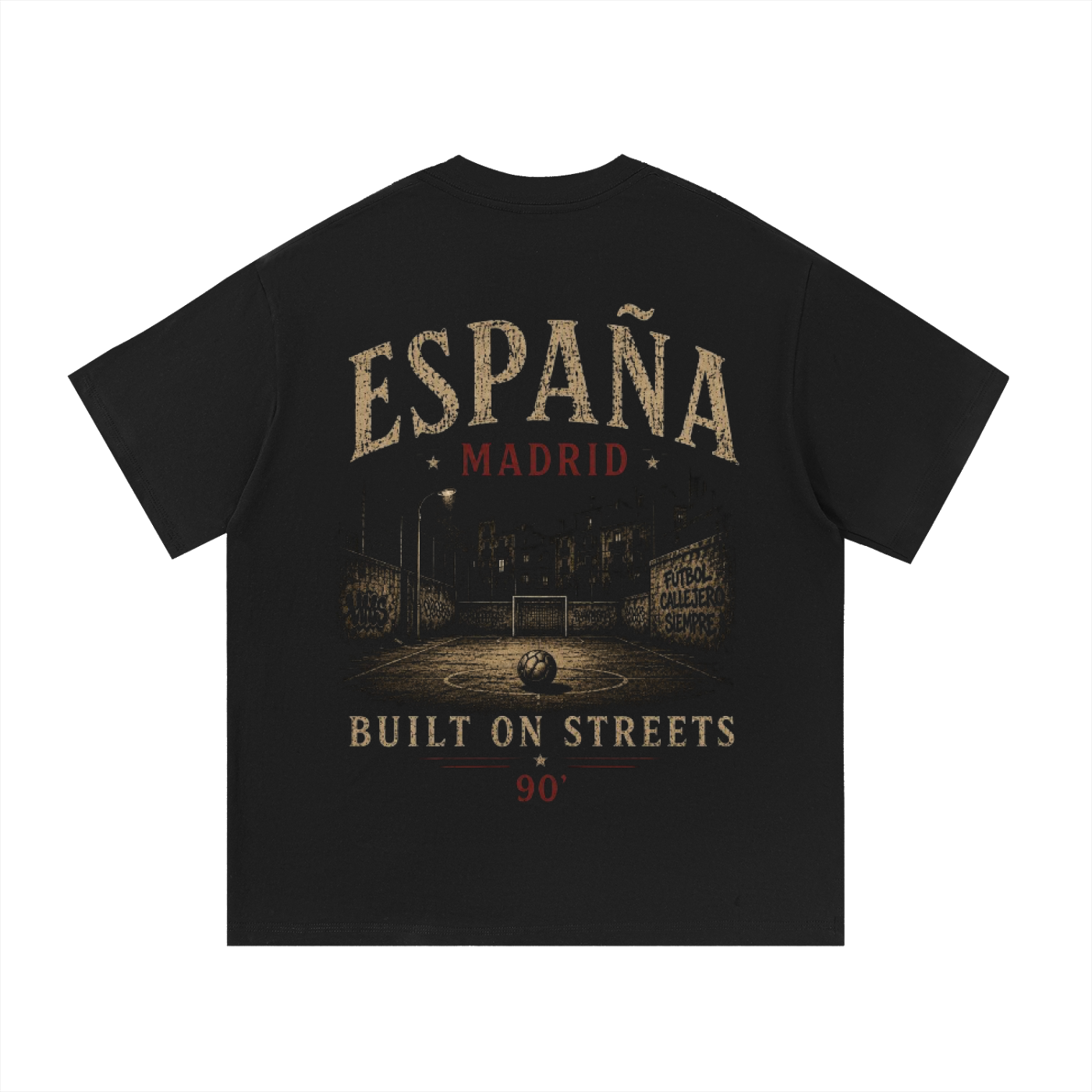 Madrid Football Graphic Tee